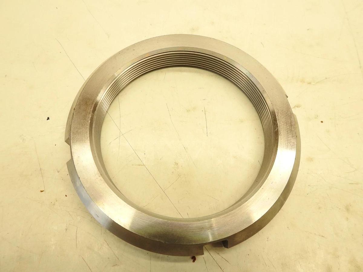 Lot Of 11 AN21 Bearing Lock Nut 5-7/16" OD 5" Face Dia 3/4" W 4.122-12 Thread BO