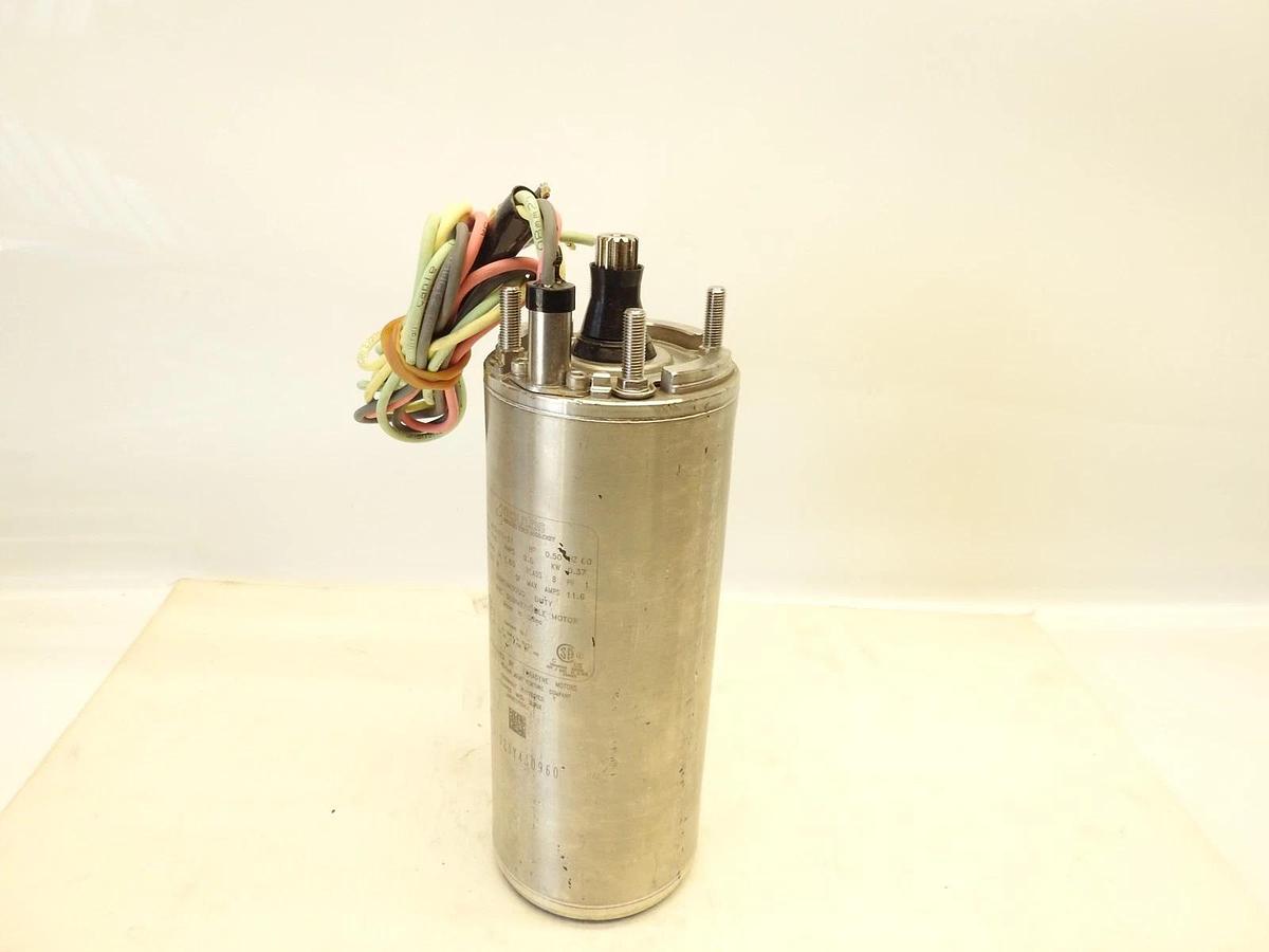 New Genuine Goulds 1/2HP 115V 4" Submersible Water Well Motor 3 Wire M05411