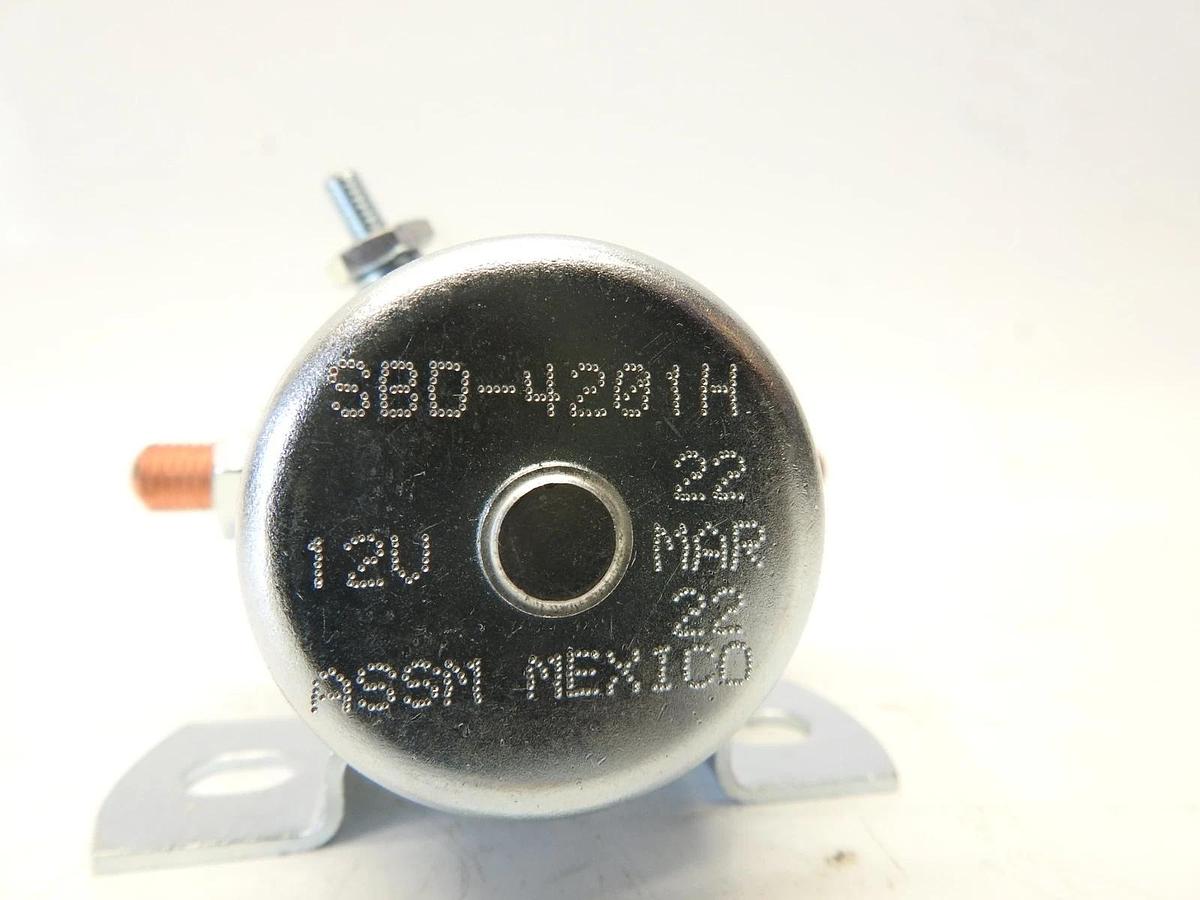 Solenoid OEM Ametek, Prestolite, Continuous, 12V, 200A, SBD 4201G, 15-386 Silver