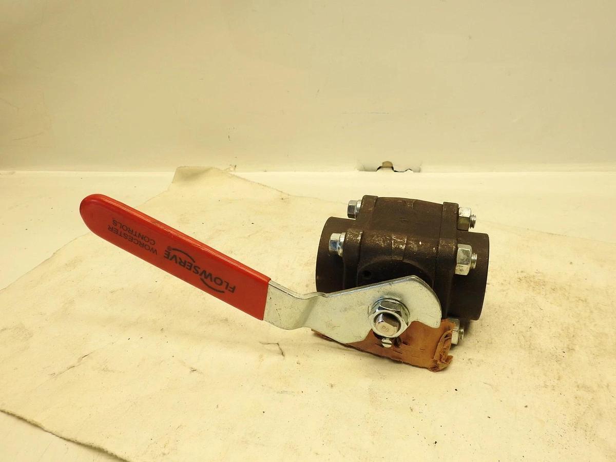 New Genuine Flowserve Worcester 1 1/2" 444466RTSW V3 V100 R2 Ball Valve