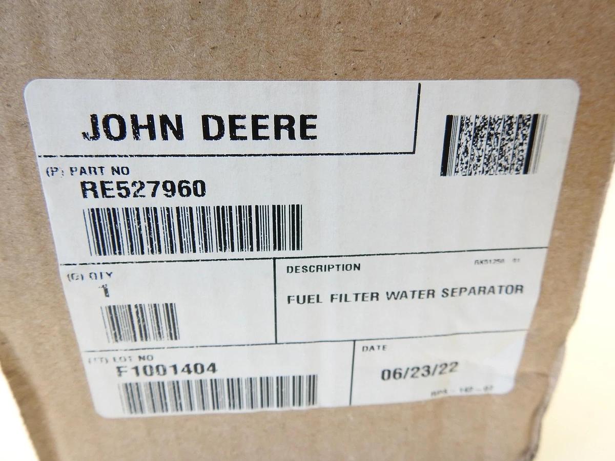 New Oem John Deere Original Equipment Filter #RE527960