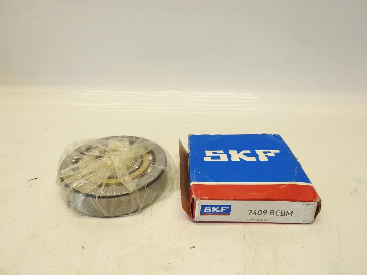 New Genuine SKF 7409 BCBM Angular Contact Ball Bearing