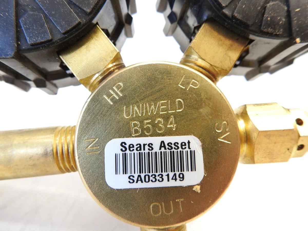 New Genuine Uniweld B534 Gas Regulator