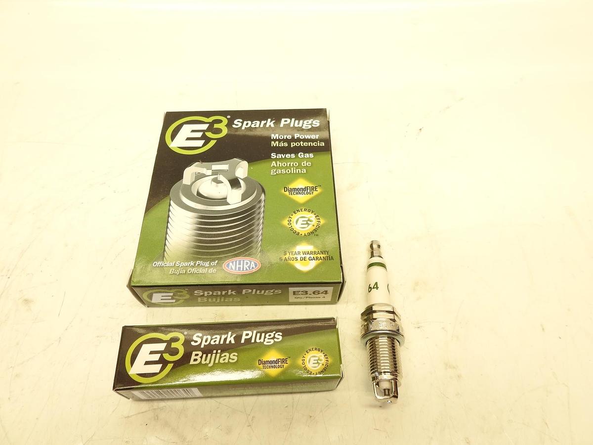 4-pack E3.64 E3 Premium Automotive Spark Plugs NEW