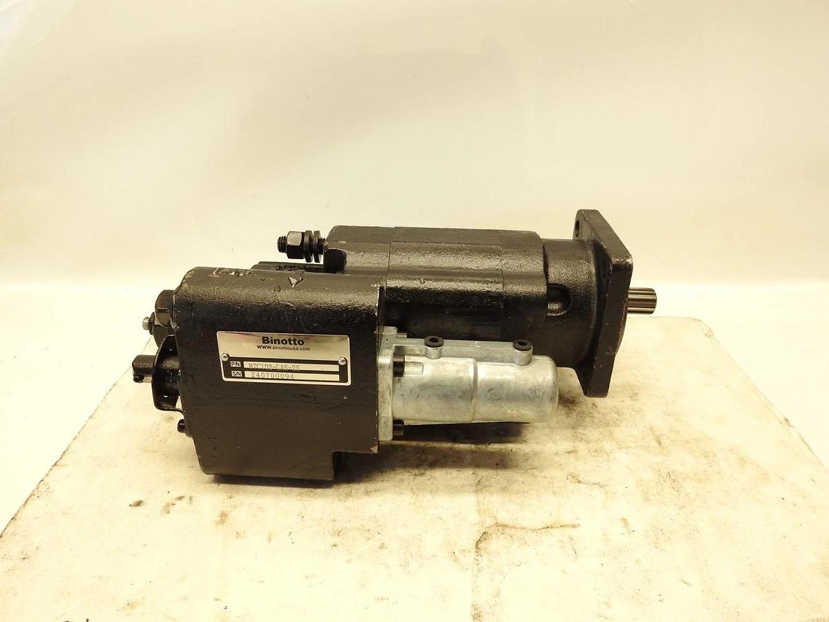 New Binotto 761.BTC102-LAS-25 Dump Pump Automann C102 LH Direct Mount Air