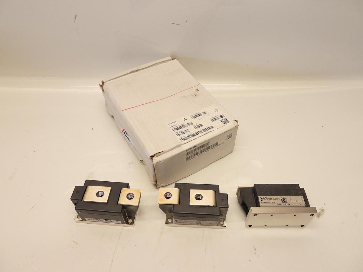 Lot OF 3 Infineon DZ600N16K Single Rectifier Diode Module 50 mm