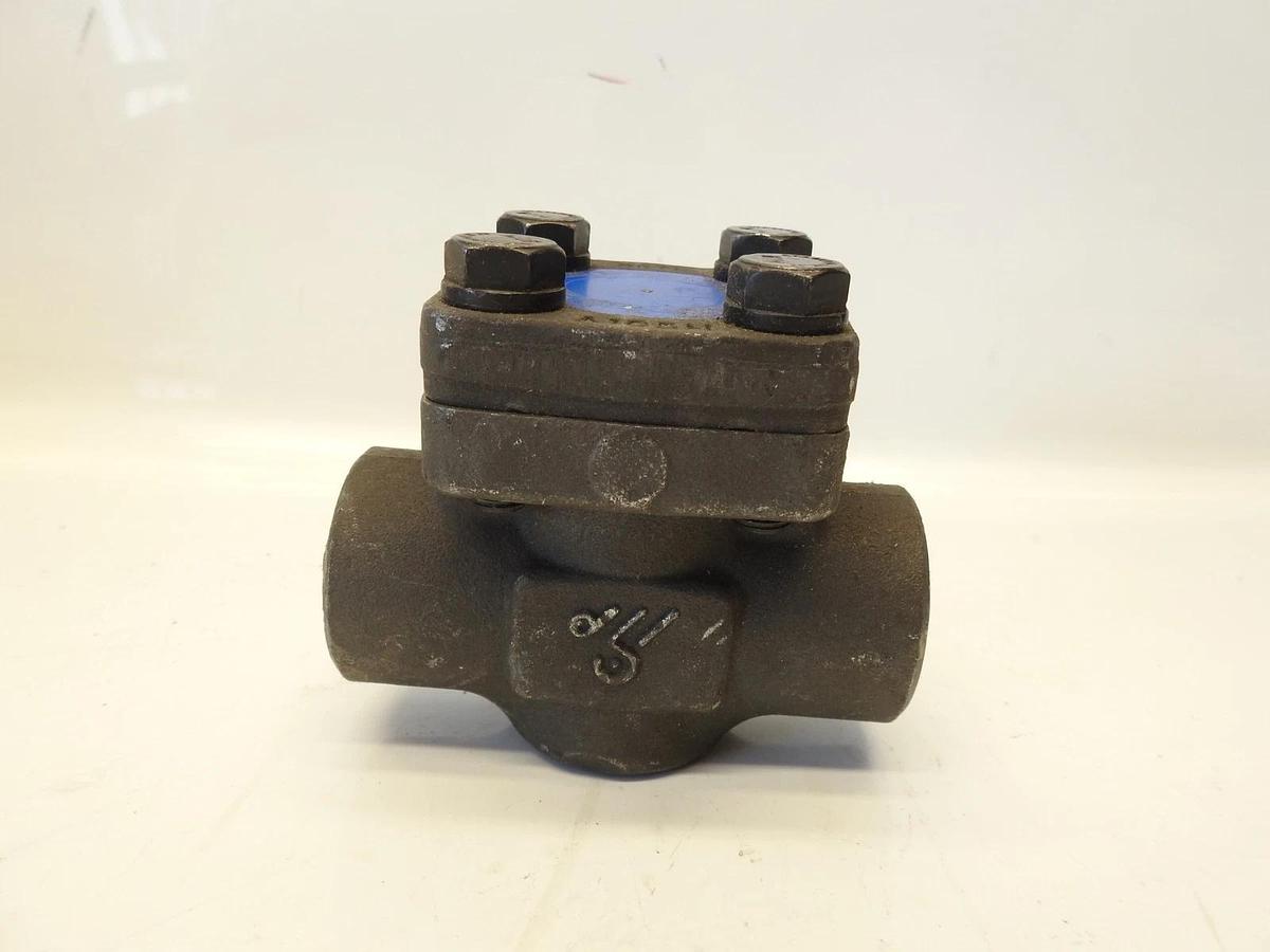 Forged Steel Lift Check Valve DSI 4311-A8-18 1-1/2" (1.5") 800 Socket Weld A105