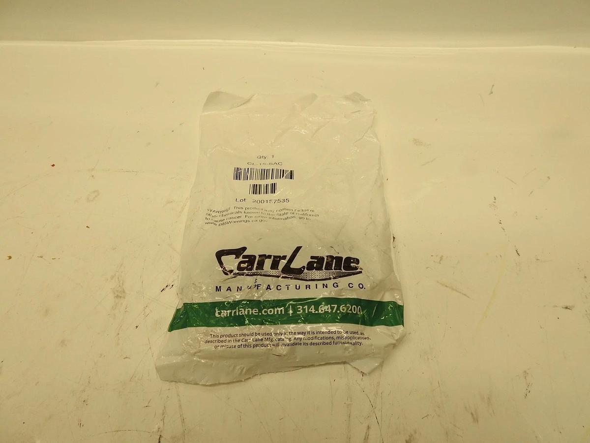 CARR LANE SERRATED ADJUSTABLE EDGE CLAMP, CL 15 SAC, 3" OAL, 3/8-16 SCREW SIZE