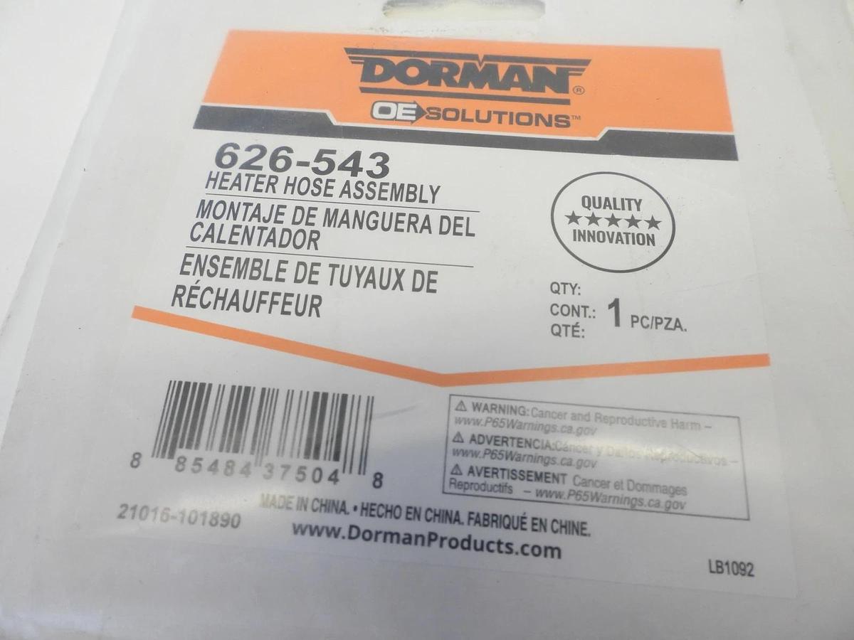 Engine Coolant Air Bleed Pipe-Crossover Pipe Dorman 626-543