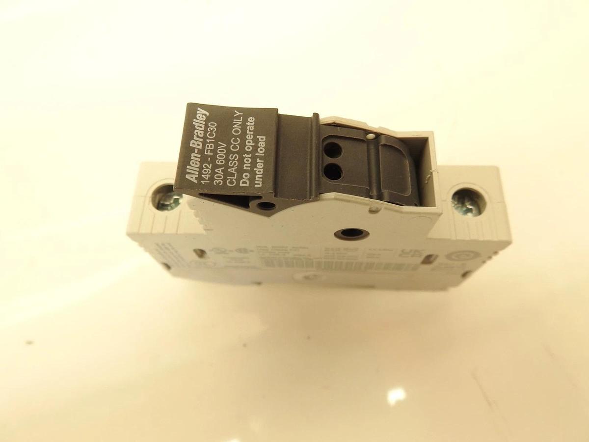 LOT 11PCS ALLEN BRADLEY 1492-FB1/FB3C30 1/3 P 30A/600V CL CC FUSE HOLDER P2978