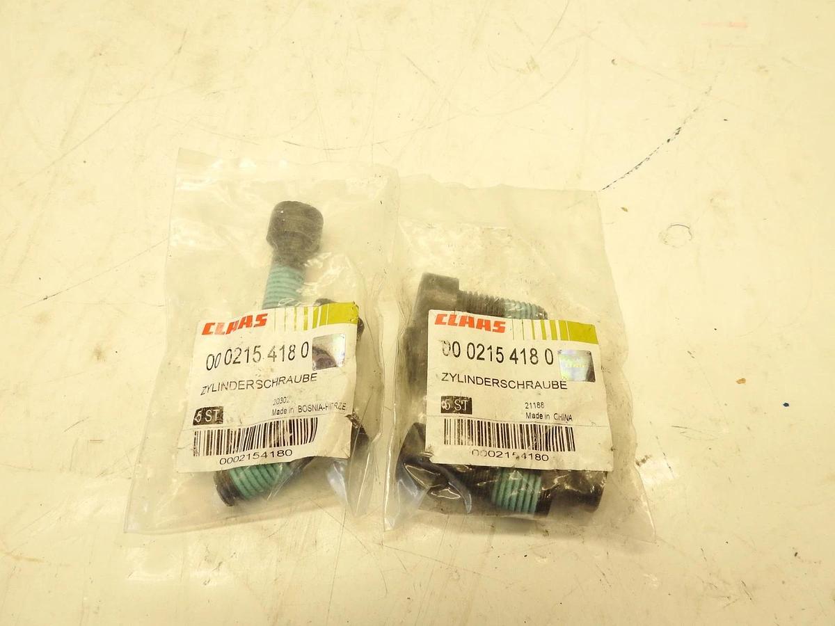 Lot Of 10 CLAAS 0002154180 Screw Socket head