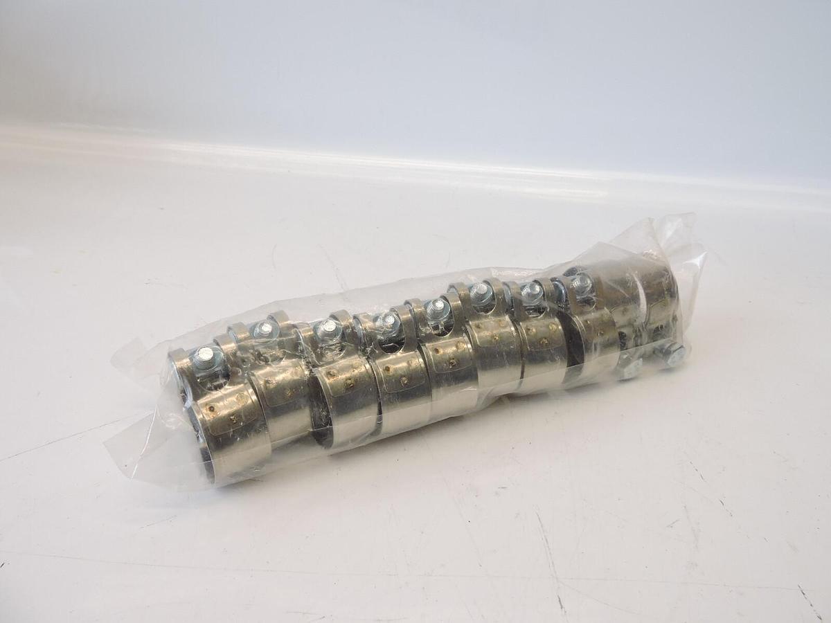 Lot Of 2 New RLV FAS6580 1" Stainless T-Bolt Clamp