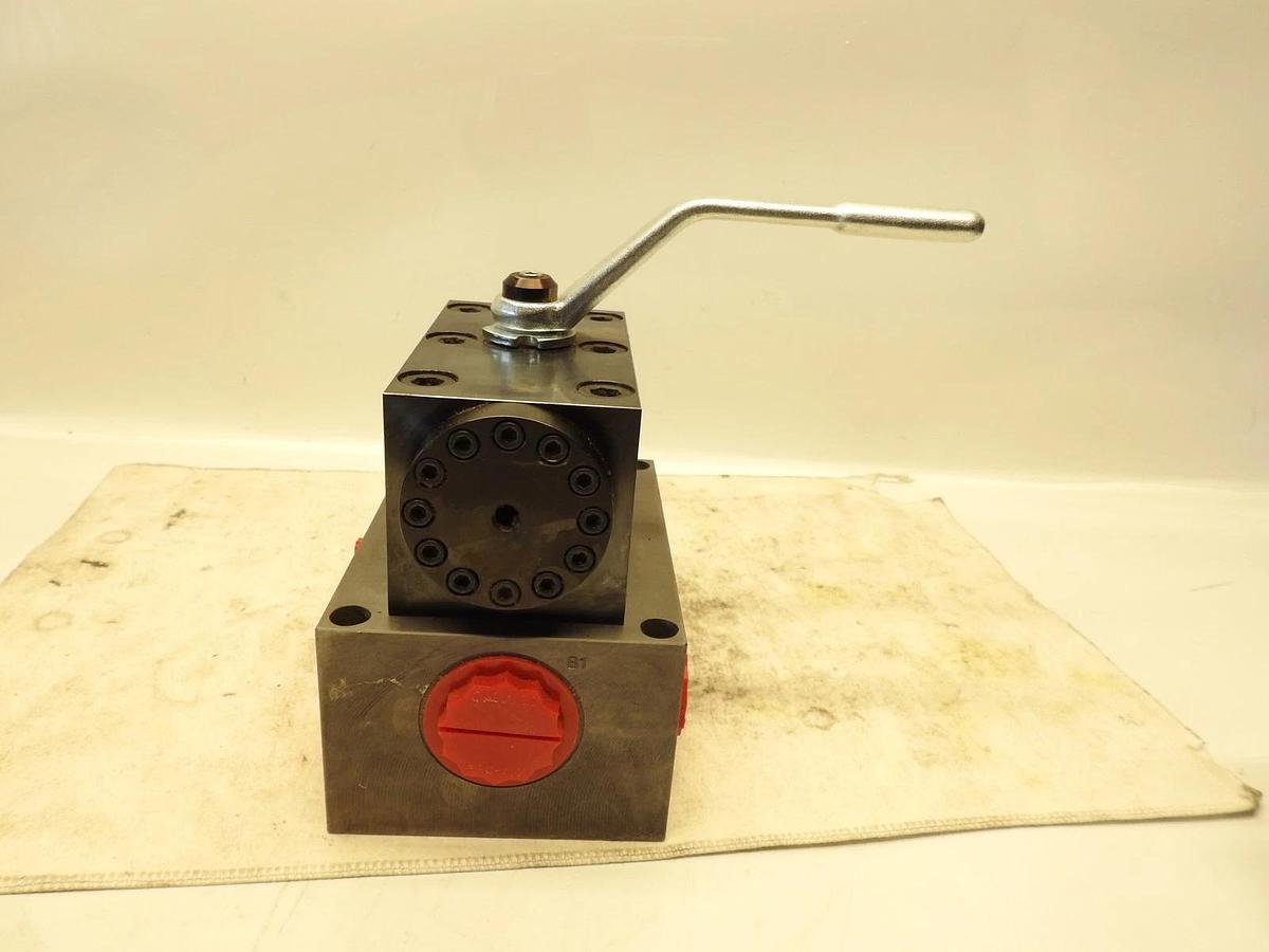 New Oem Parker ZMC-5517-001-C Hydraulic Valve Block 26-327419 Max:6,000 PSI