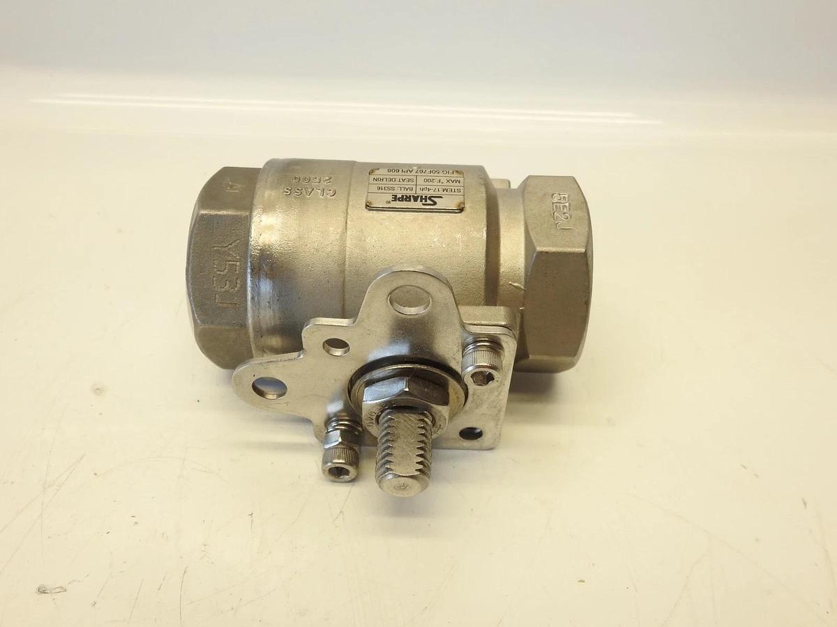 New Sharpe Stainless Steel Ball Valve 50F767 1"  CF8M