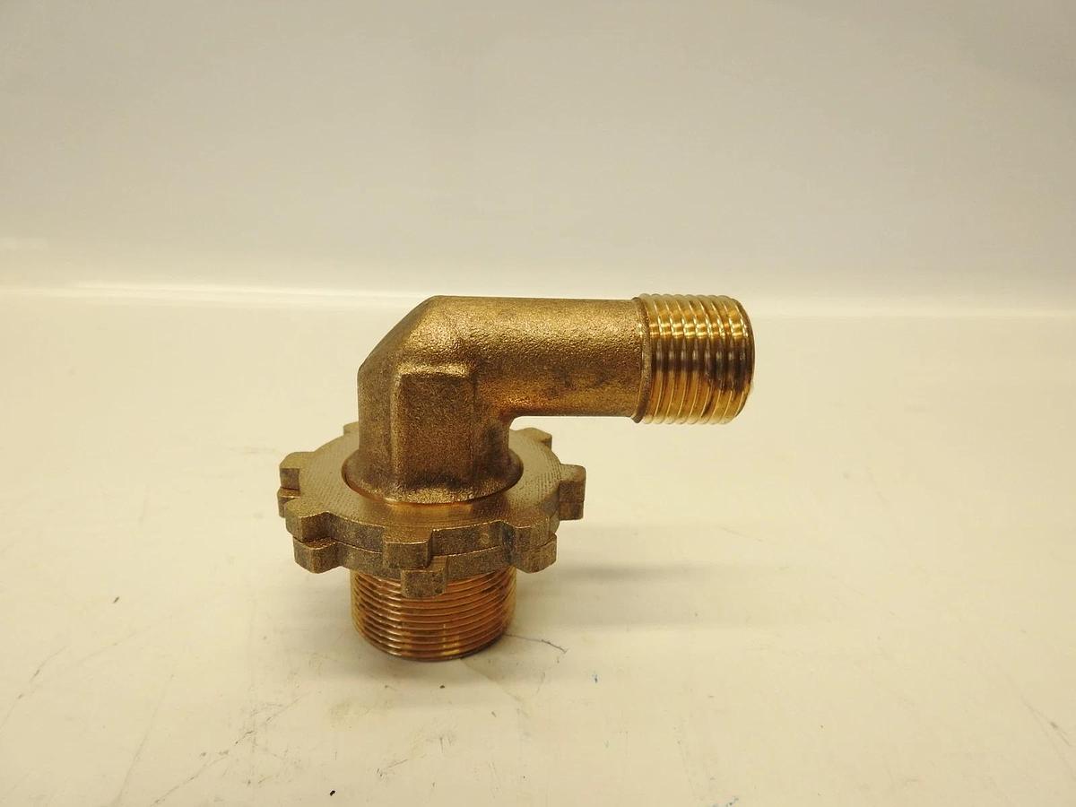 PROFLO PF18012 Rough Brass Fiberlock Shower Elbow