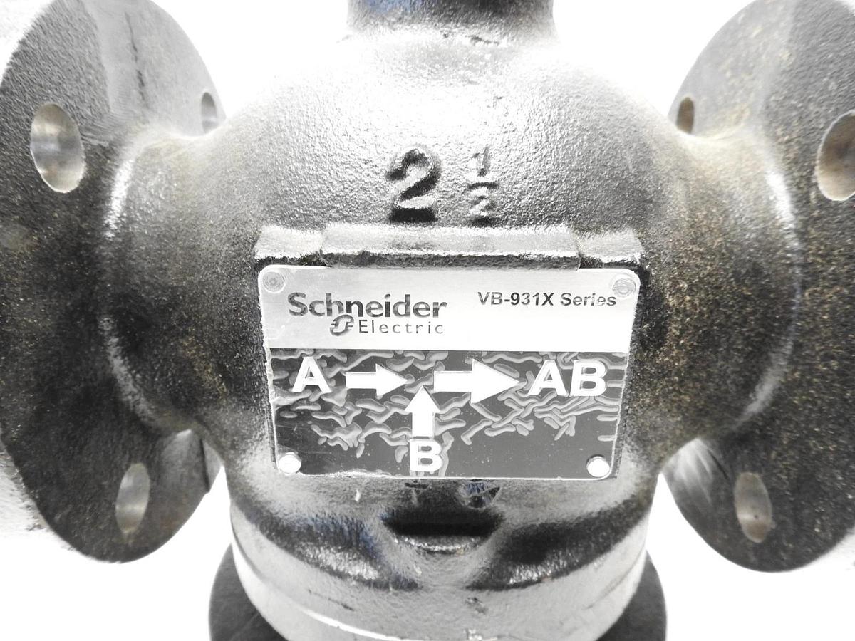 Schneider Electric VB-931X Series Globe Valve 2-1/2” | 125 psi | 2.5” | VB931X