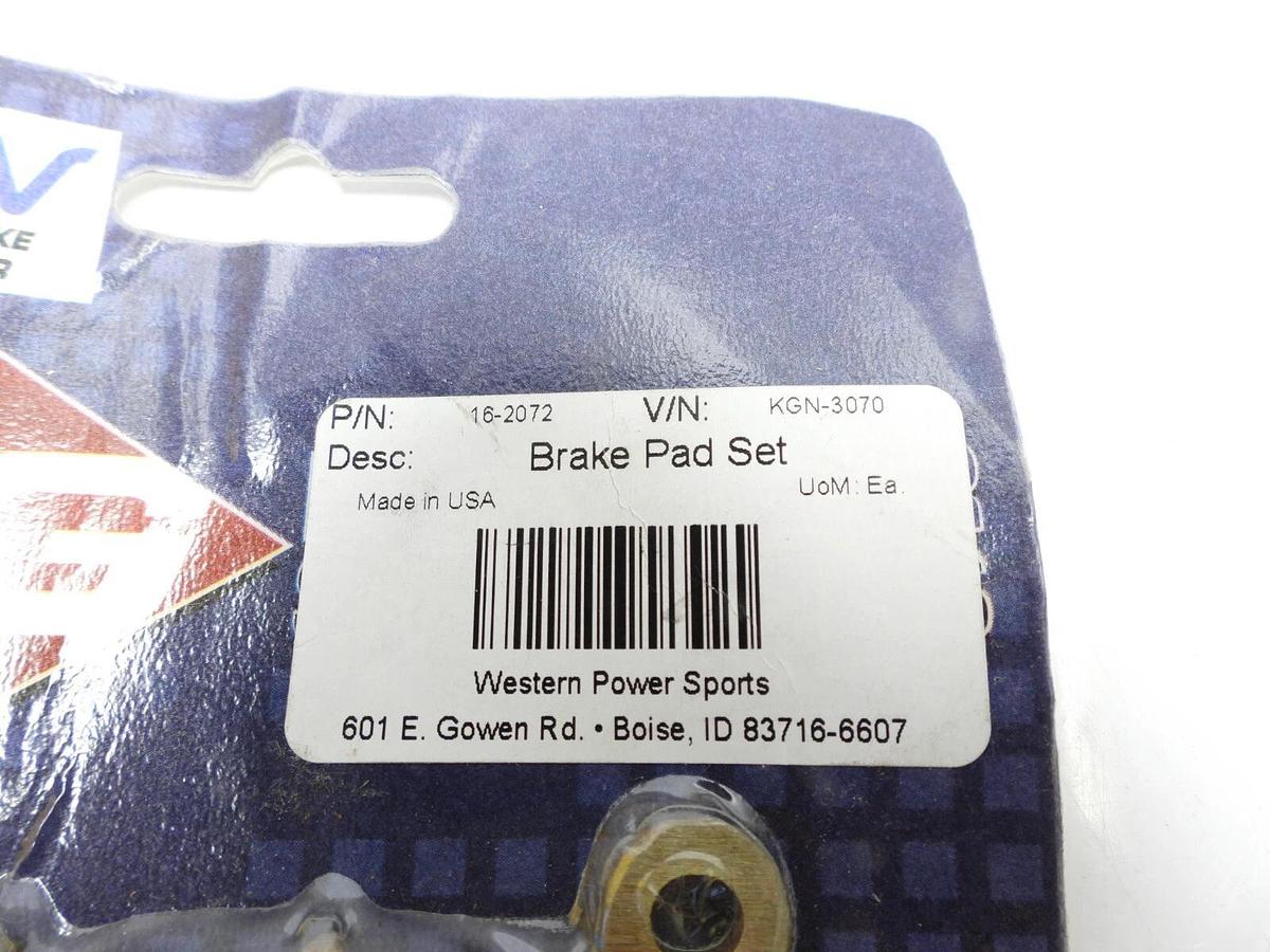KG Powersports KGN-2072-S - Nissin Brake Pads KGN-3070 16-2072