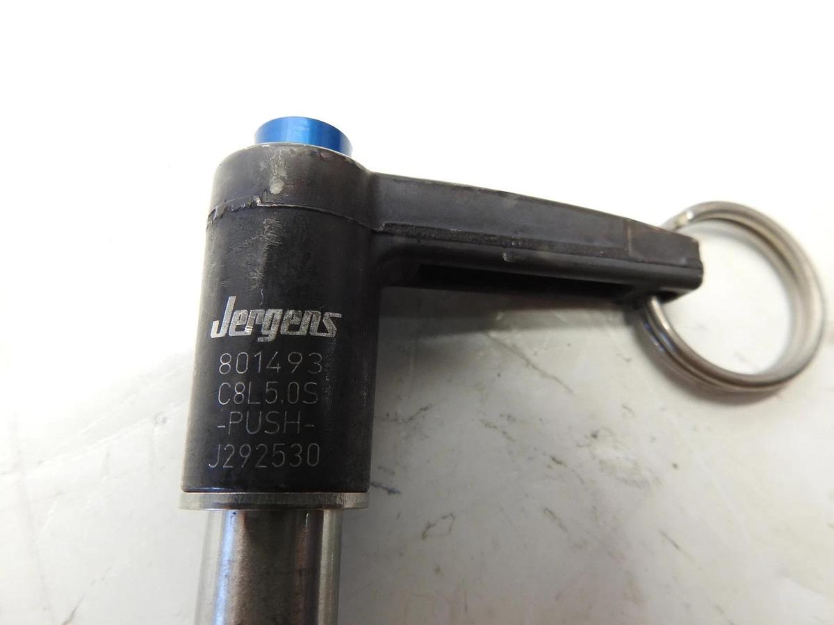 Jergens L-Handle Quick Release Pin 801493 | KLP, 1/2 X 5.00 SS