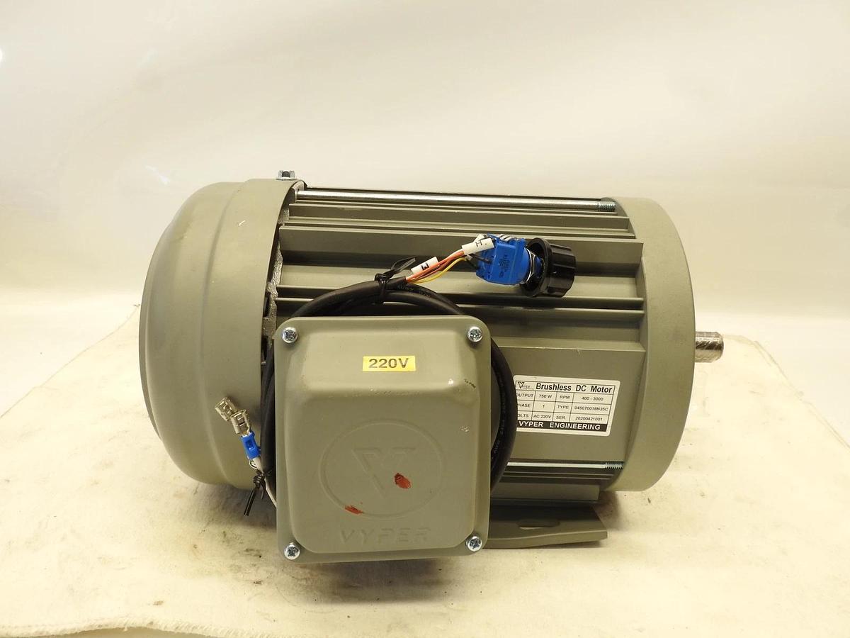 Vyper Brushless DC Fan Motor 045070018N35C  400-3000 RPM Phase 1 220V 750W