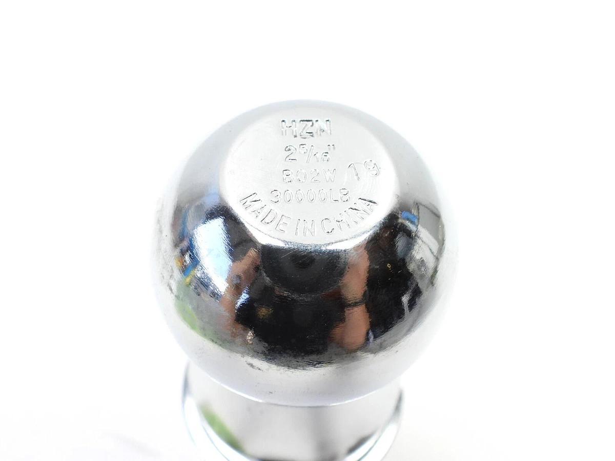 New HZN B02W Gooseneck Hitch Ball 30000 Lbs, 2-5/16"