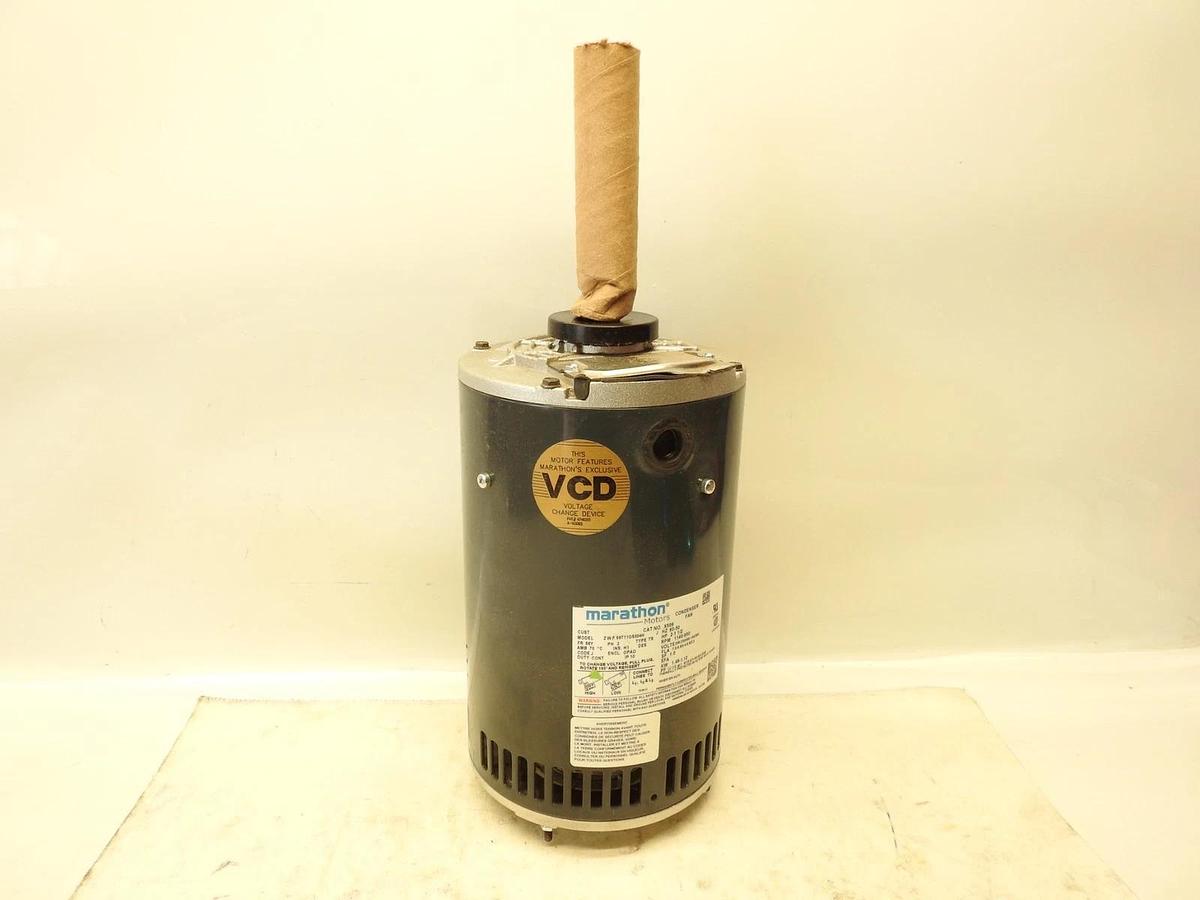 Marathon 056T11O5304 Condenser Fan Motor, 2 HP, 56Y Frame, 3-Phase, 1140 RPM