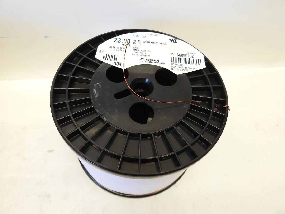 Essex 23AWG Heavy Allex Copper Magnet Wire (Superior to H200) 10Lb spool