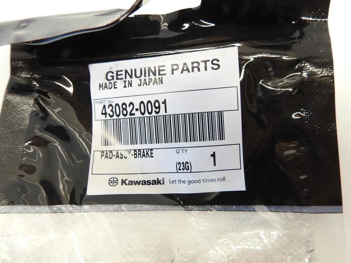 NEW 2008 - 2024 GENUINE KAWASAKI Z900 NINJA ZX10R FRONT BRAKE PAD SET 43082-0091