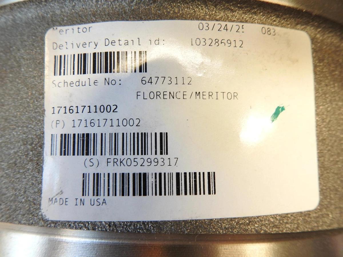 New Genuine MERITOR 10 STUD HUB AND ROTOR ASSEMBLY 17161711002