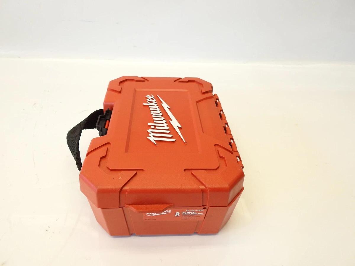 Oem Milwaukee 49-22-4009 9 PC HOLE DOZER General Purpose Bi-Metal Hole Saw Kit