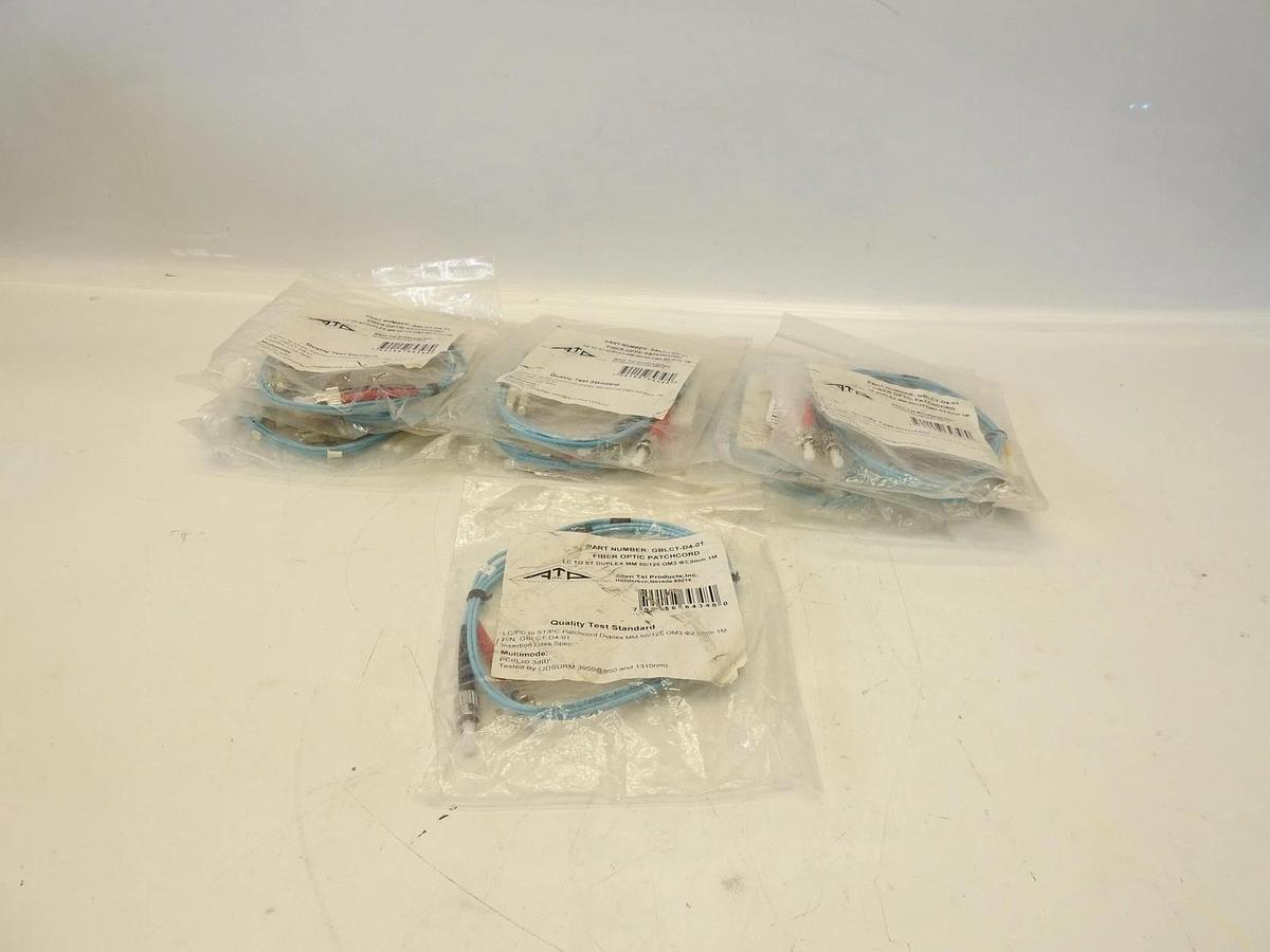 Lot Of 12 ALLEN TEL PRODUCTS GBLCT-D4-01 Fiber Optic Lot of 2 packes infinite al