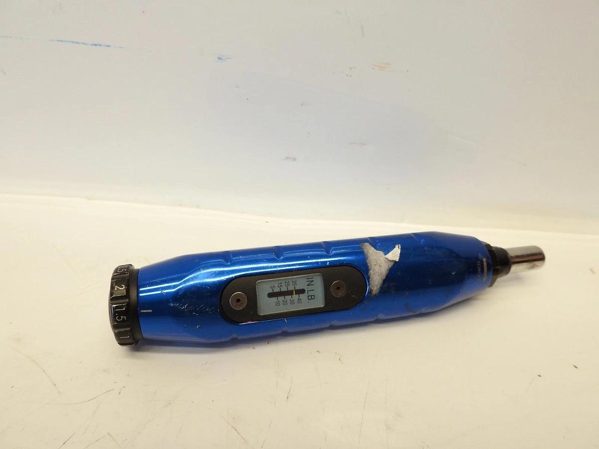 ASIS Wright Tool 2464 1/4" Female Hex Torque Screwdriver 5-40"