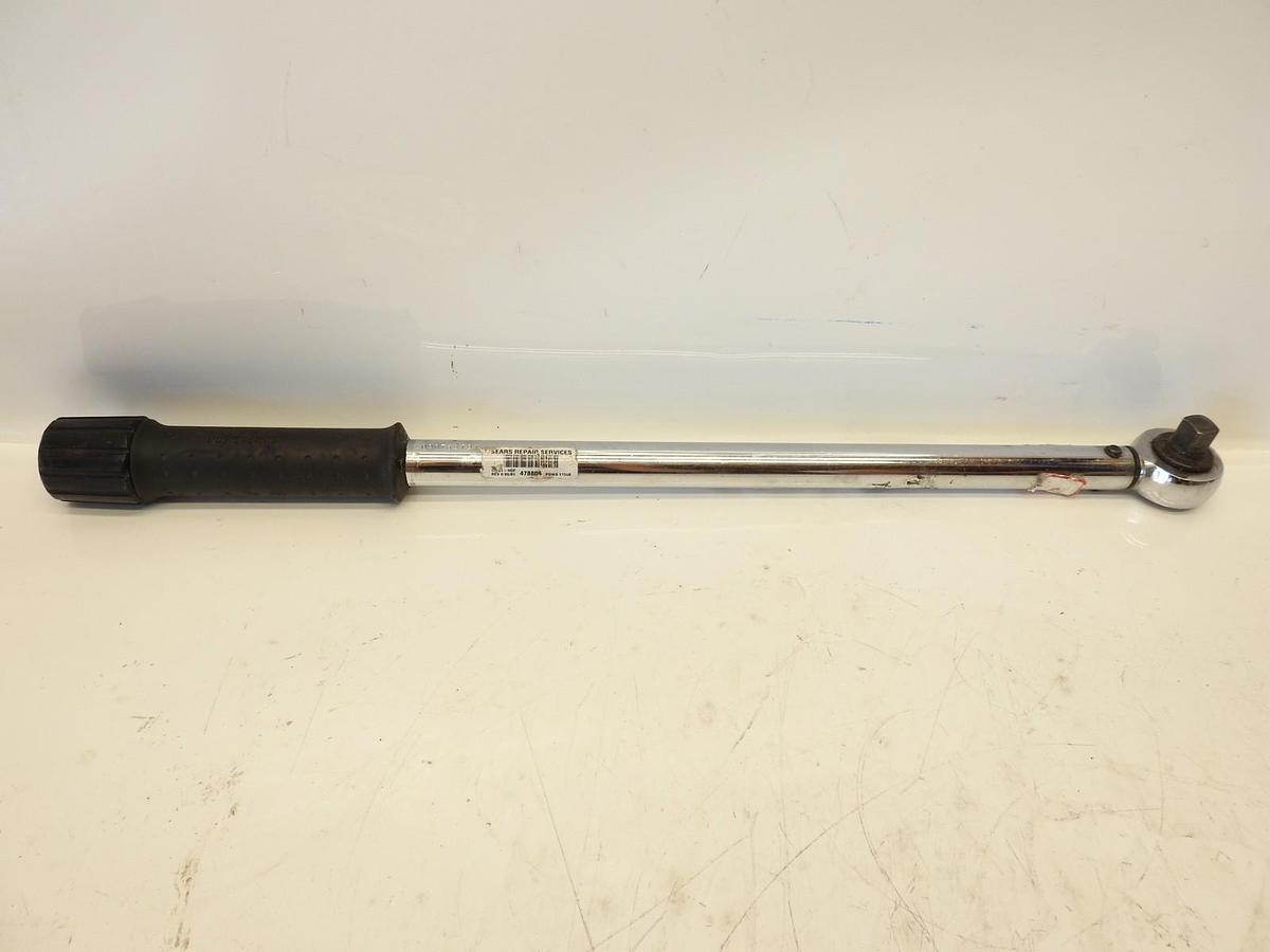 Craftsman Model 44546 Digitork Digital Torque Wrench, 1/2” Drive 250 Ft Lbs USA