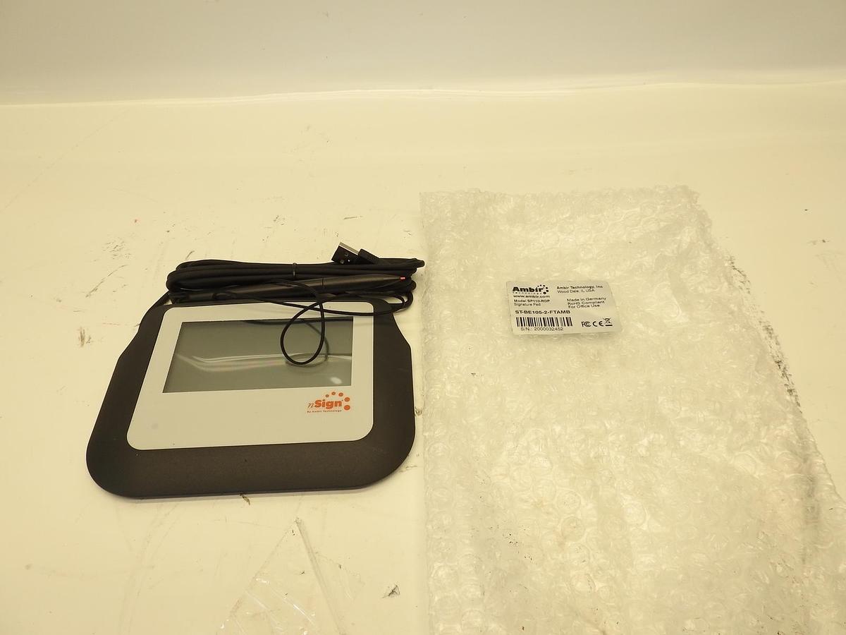 Ambir Technology SP110-RDP Ambir Imagesign Pro 110 Monochrome Electronic