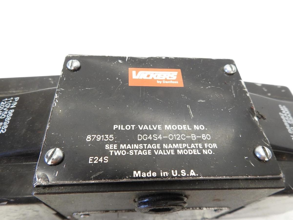 NEW OEM EATON VICKERS DG4S4-012C-B-60 SOLENOID VALVE 879135 DG4S4012CB60