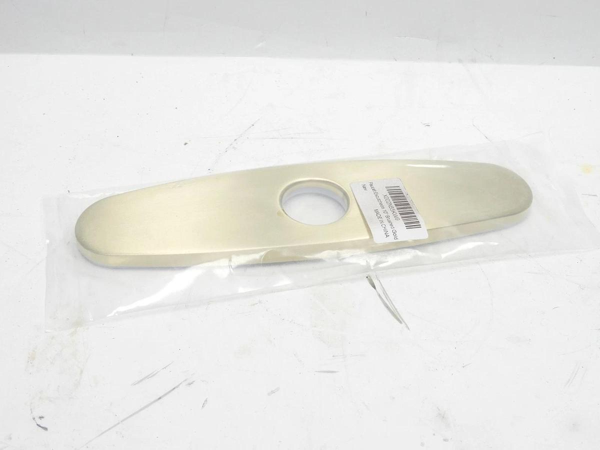 10 Inch Kitchen Bathroom Faucet Cover Deck Plate Mount Sink Hole Deck Escutcheon