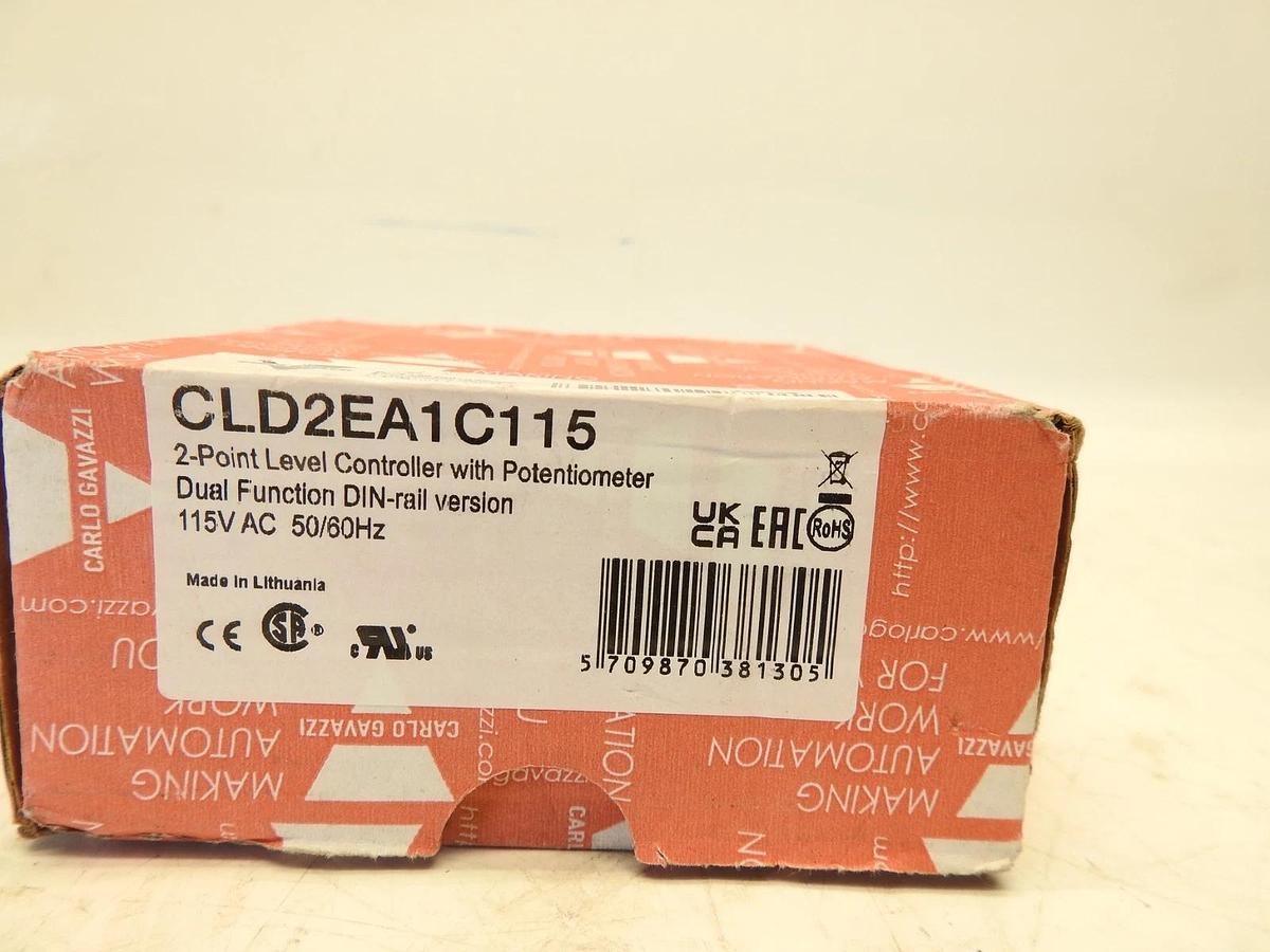 New Oem CARLO GAVAZZI CLD2EA1C115 COND.LEVEL 2+1 FILL EMPTY DIN