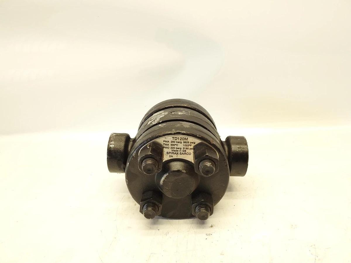 New SPIRAX SARCO TD120M Thermodynamic Steam Trap, 1/2", DN15, 3625 psig, 1022F