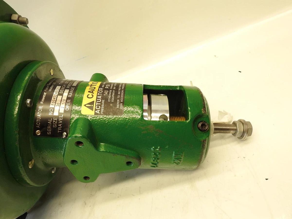New Genuine Fisher Type 656 Actuator Size 30 Bench Set 3.1-26.1 Open Range 6-30