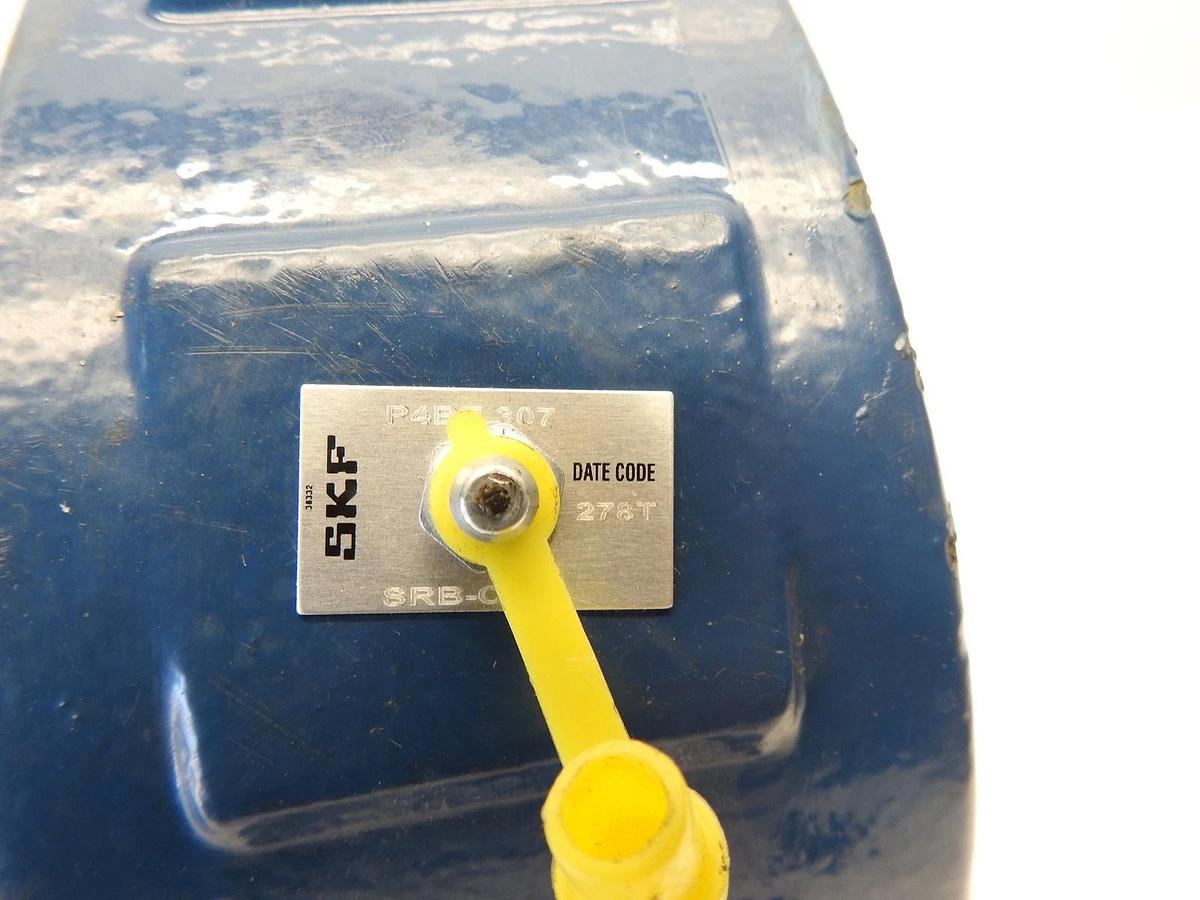 New Genuine SKF P4BE 307-SRB-CRE Pillow Block Roller Bearing Unit - 3-7/16 in Bo