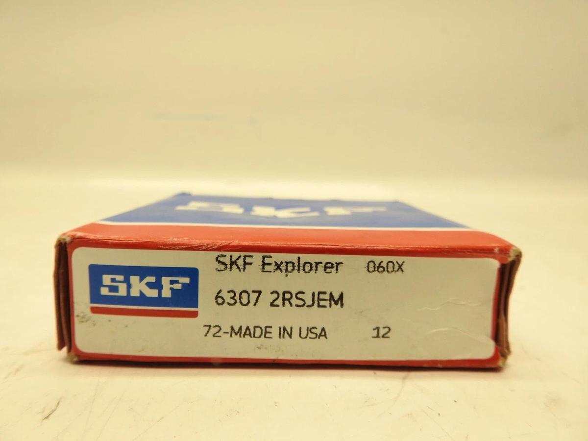 SKF 6307 2RSJEM Single Row Sealed Deep Groove Radial Ball Bearing
