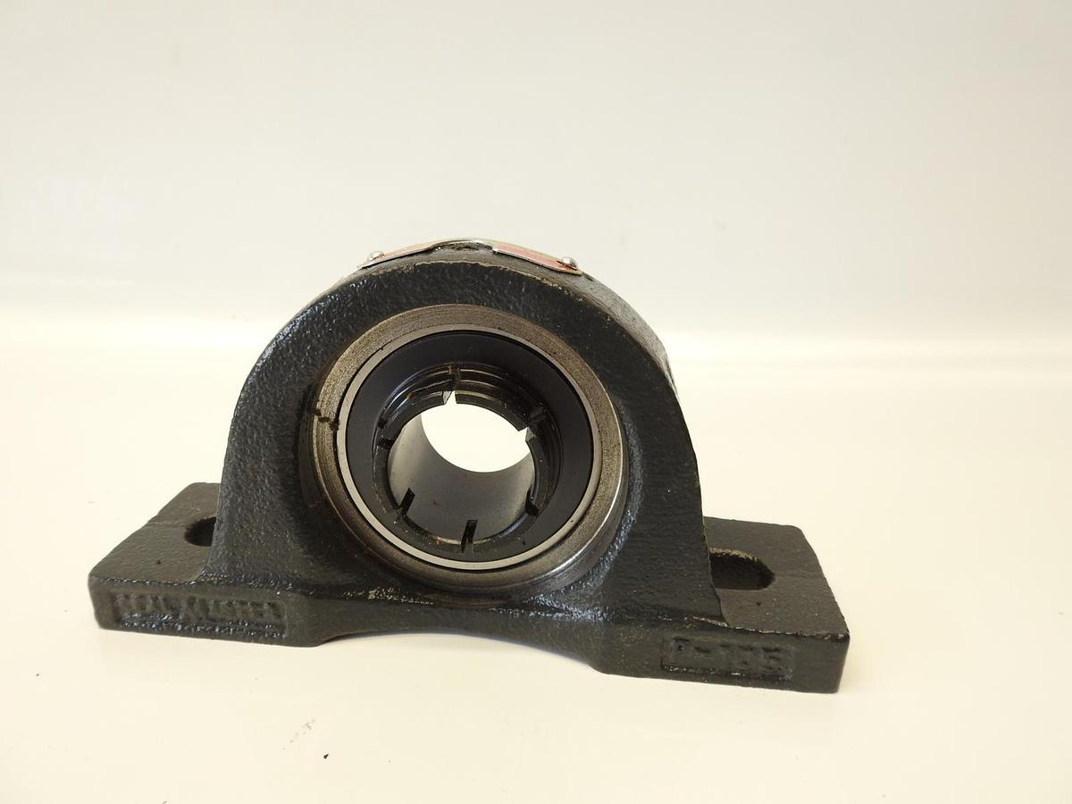 SealMaster NPMH-19T 1.1875'' Dia. Two Bolt Pillow Block Bearing, Contact Seal