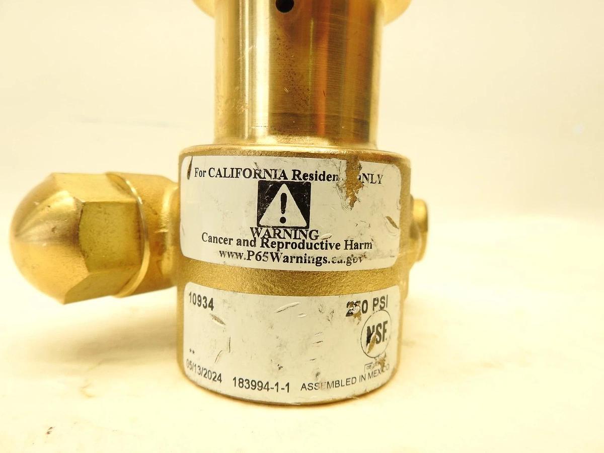 Procon 10934 Standex Brass Rotary Vane Pump 3/8" 250 PSI