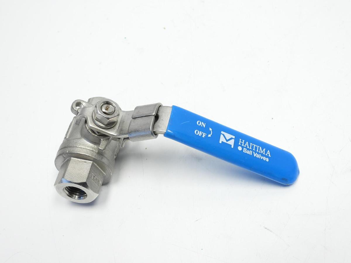 Industrial 1/4"Stainless Steel Ball Valve NACE MR0175-CF8M 2000WOG