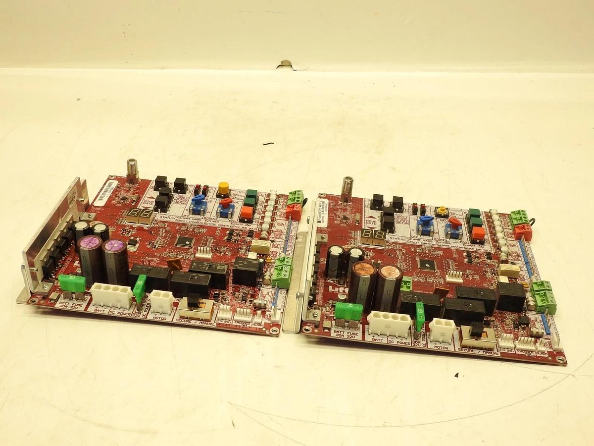 Lot Of 2 AS IS Liftmaster 001D9039-1CC Main Control Board Circuit Board K1D9039-