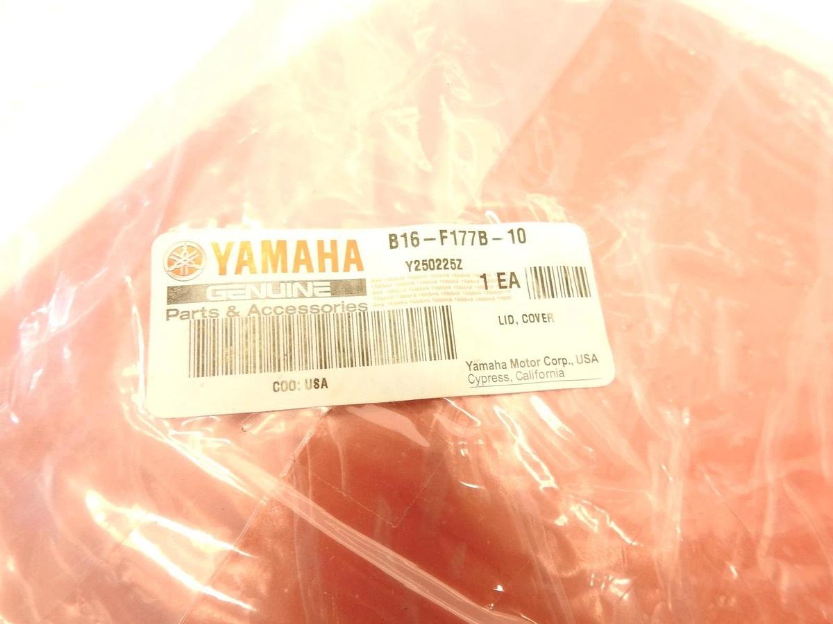 Oem YAMAHA GRIZZLY KODIAK 700 RED GAS TANK ACCESS COVER B16-F177B-10-00