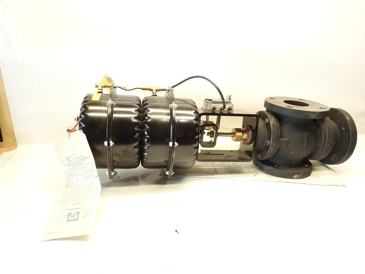 Johnson Controls MP8000 Series Pneumatic Actuator MP865D 3" Flange Valve Actuato