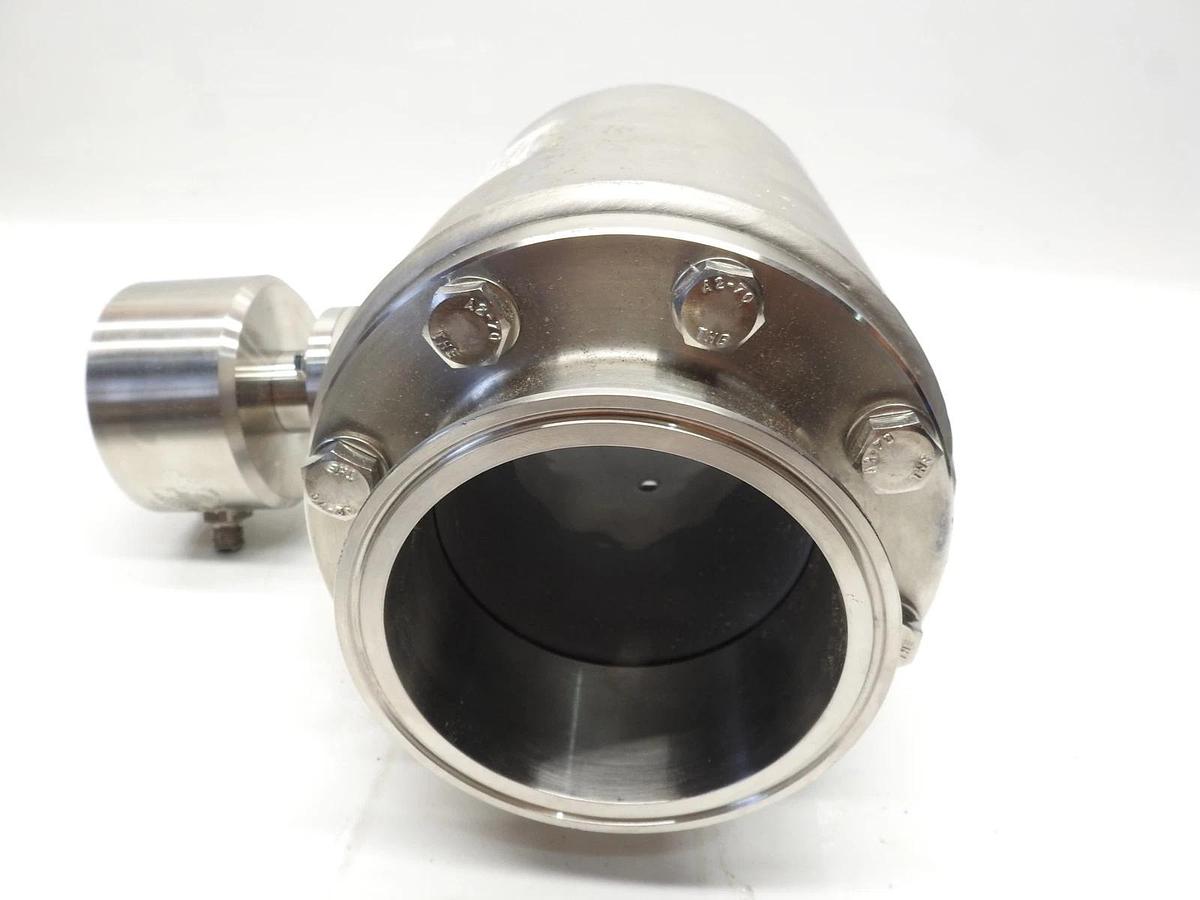 New Anderson-Negele FMQ100SDM1A ELECTROMAGNETIC FLOW METER 4" TC 316L