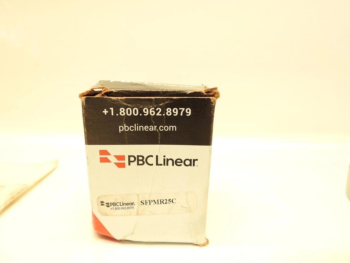 New PBC Linear Plain Linear Bearing - Round Flange SFPMR25C 25mm