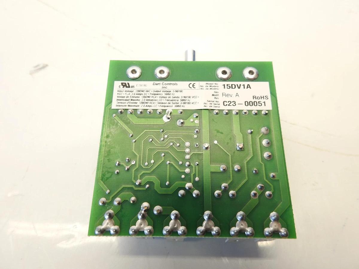 Dart Controls 15Dv1a Dc Speed Control, 90/180Vdc, 2A, Nema 1/4