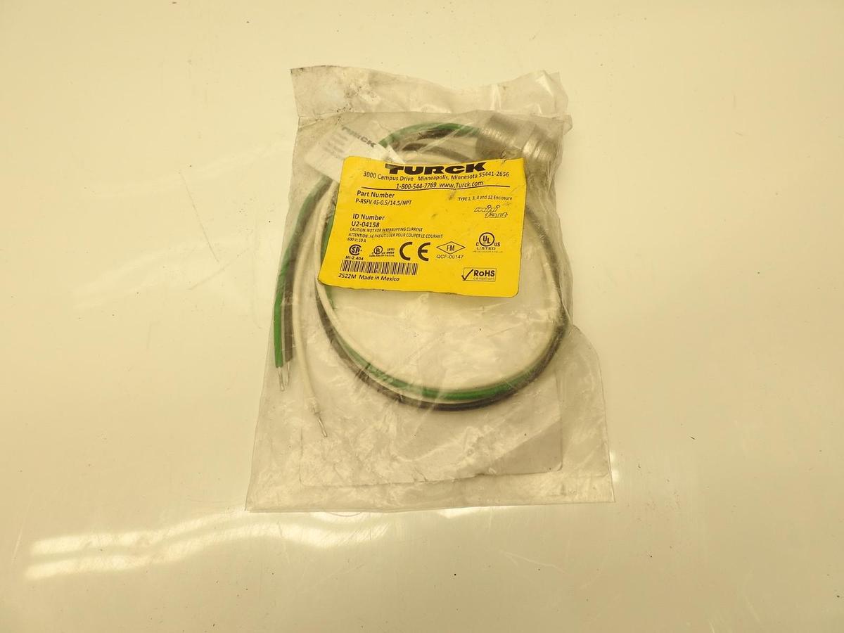 New Turck P-RSFV 45-0.5/14.5/NPT  U2-04158